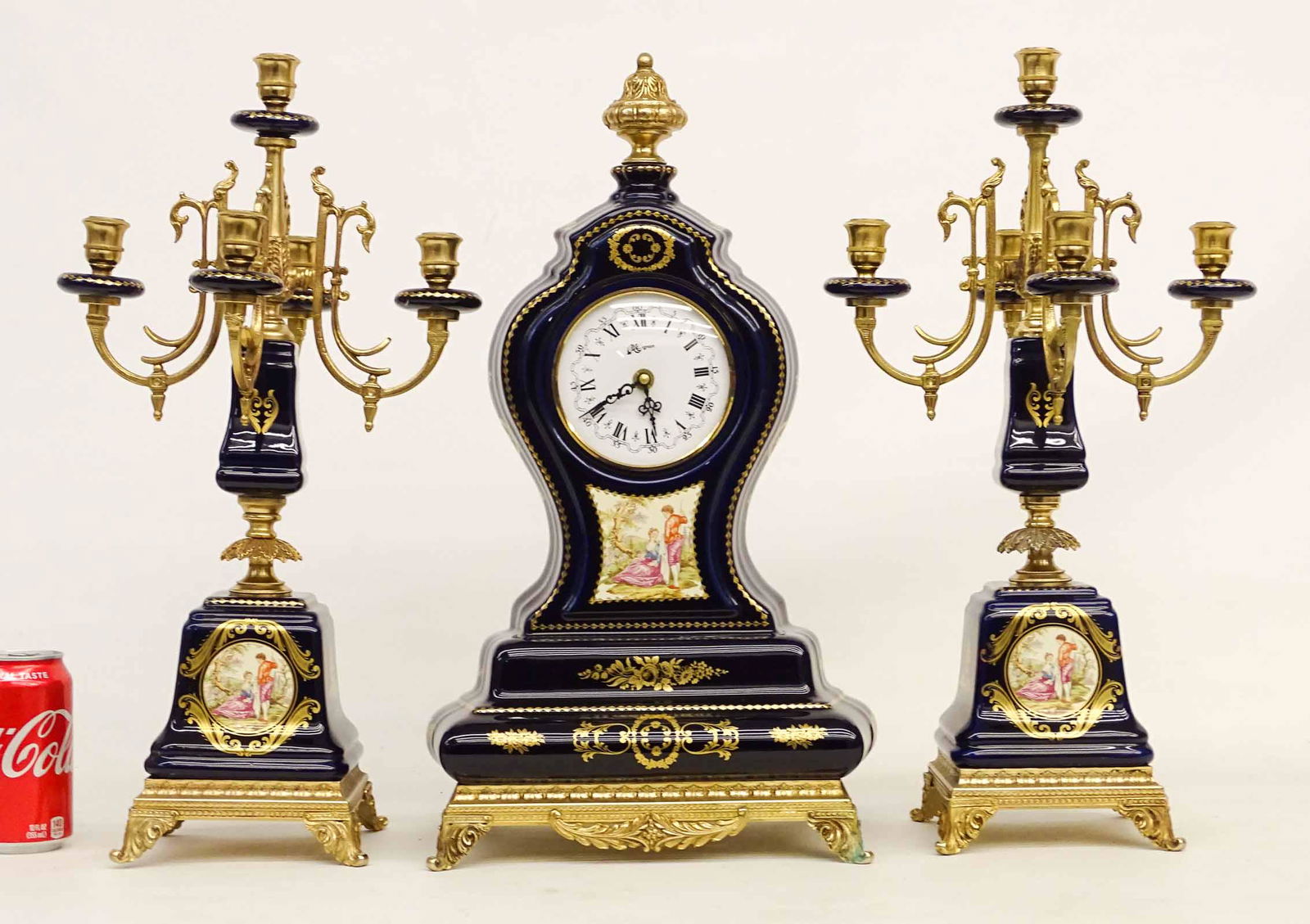 Porcelain Clock Set (1 of 10)