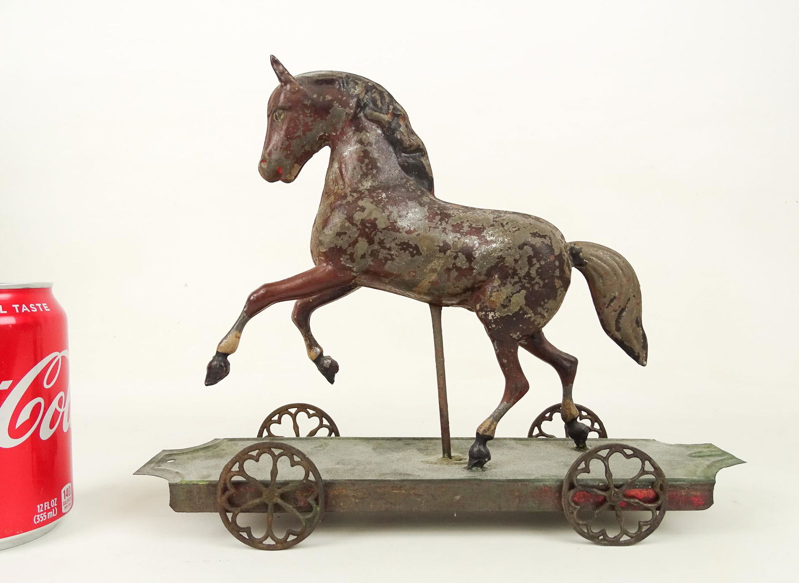 C. 1870's Fallows Toy Co. Tin Horse (1 of 6)