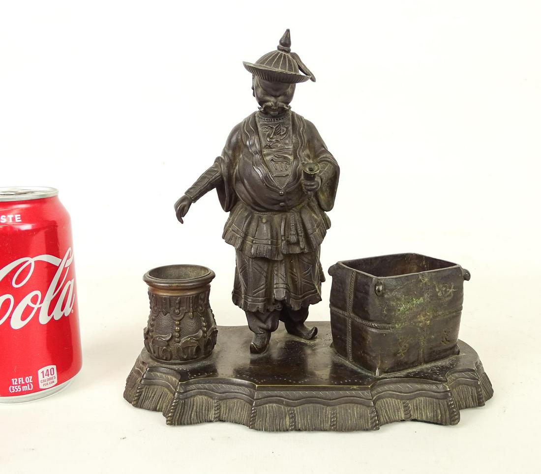 19th c. Figural Tobacco Holder (1 of 8)