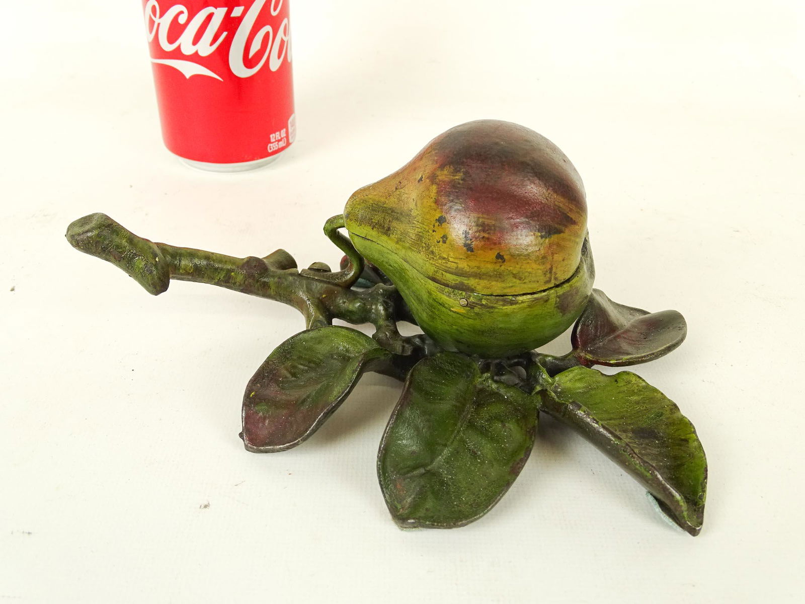 Early Figural Pear Inkwell (1 of 5)