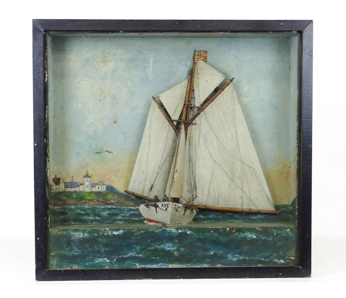 19th Century Ship Diorama (1 of 3)