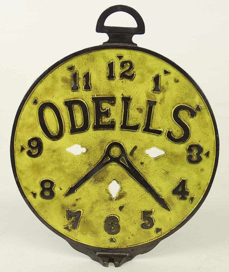 Cast Iron Clock Sign (1 of 1)