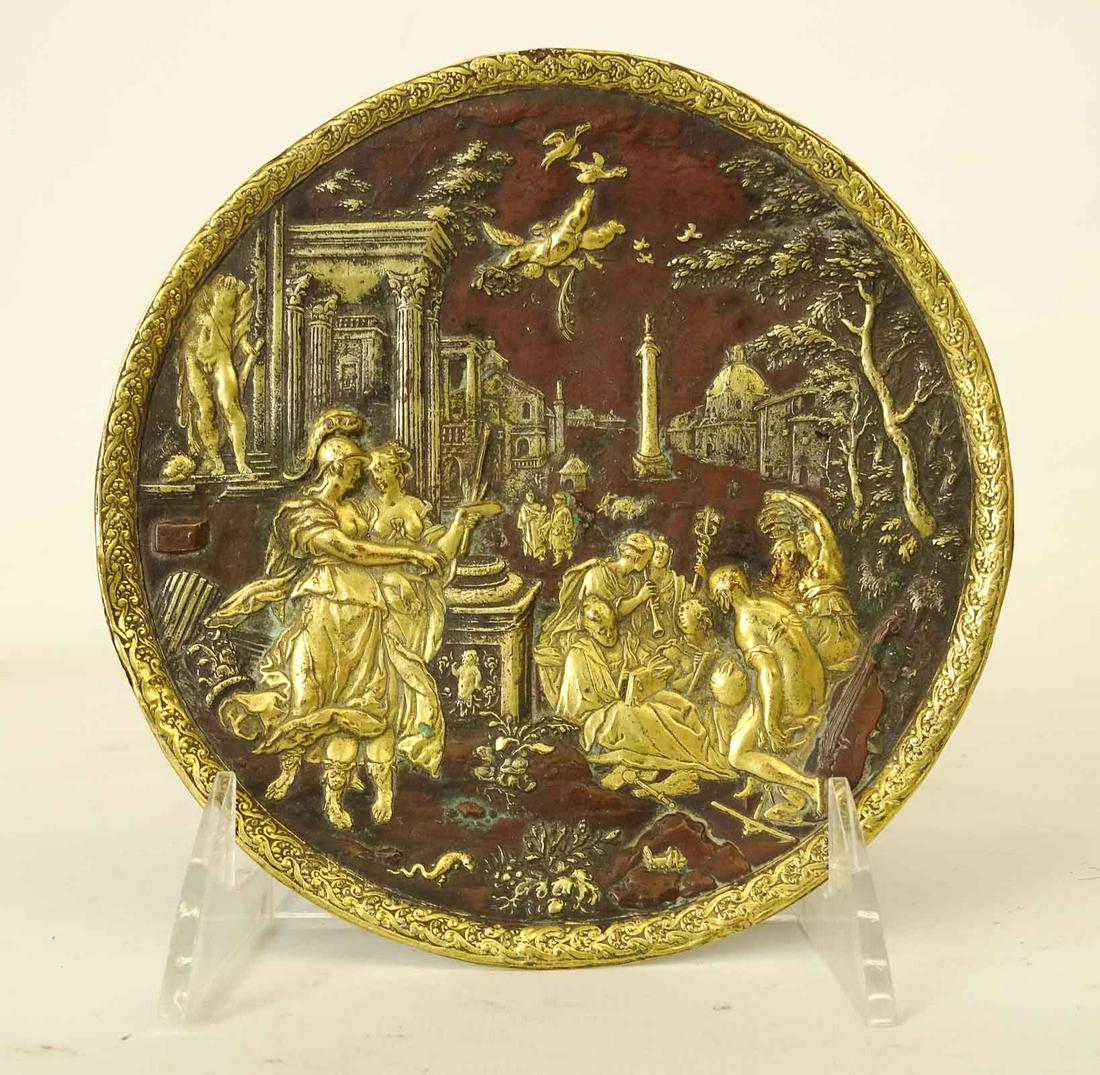 Early Continental Bronze Plate (1 of 3)