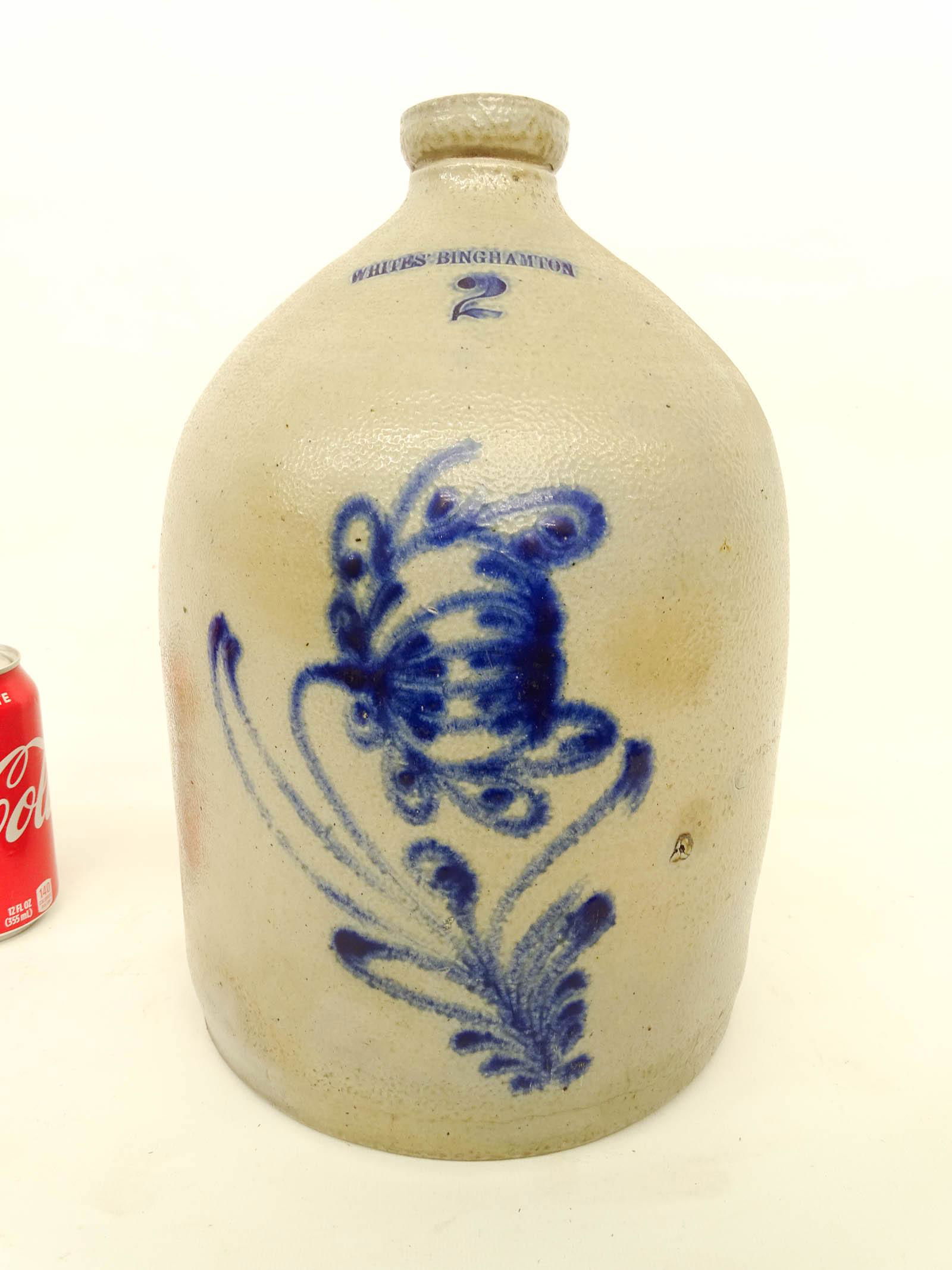 19th c. Stoneware Jug (1 of 5)