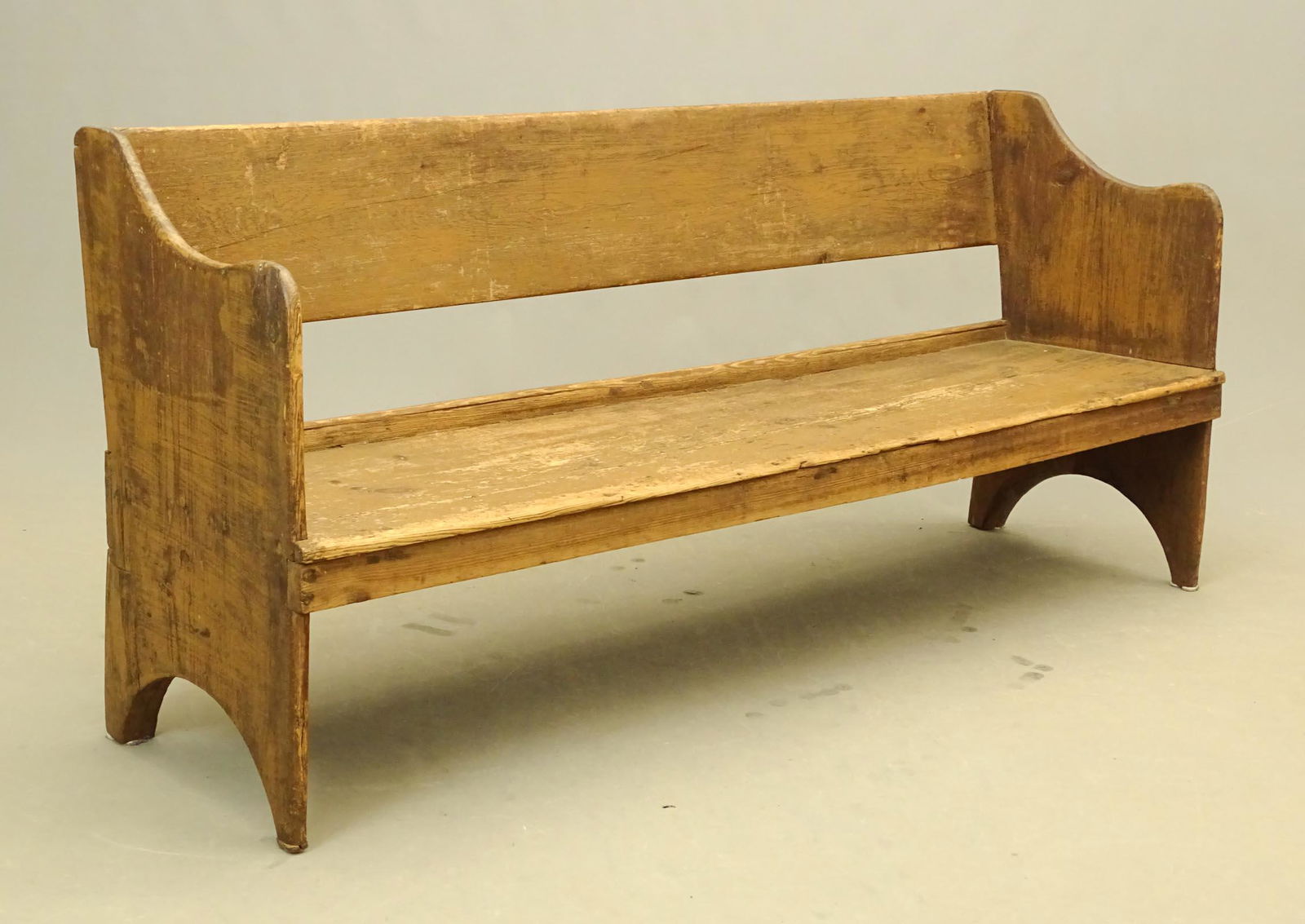 19th c. Meeting House Bench (1 of 5)