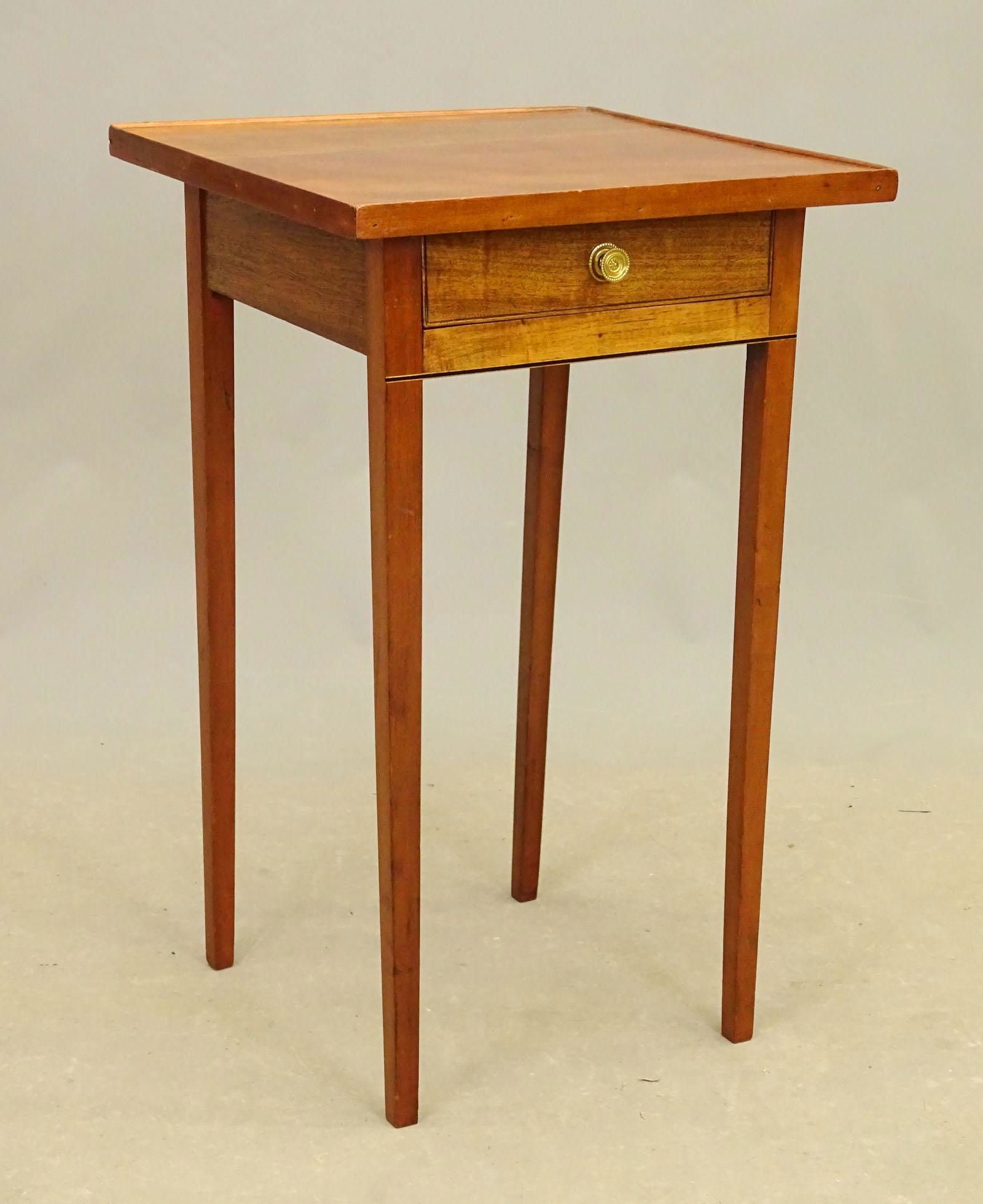19th c. Single Drawer Stand (1 of 4)
