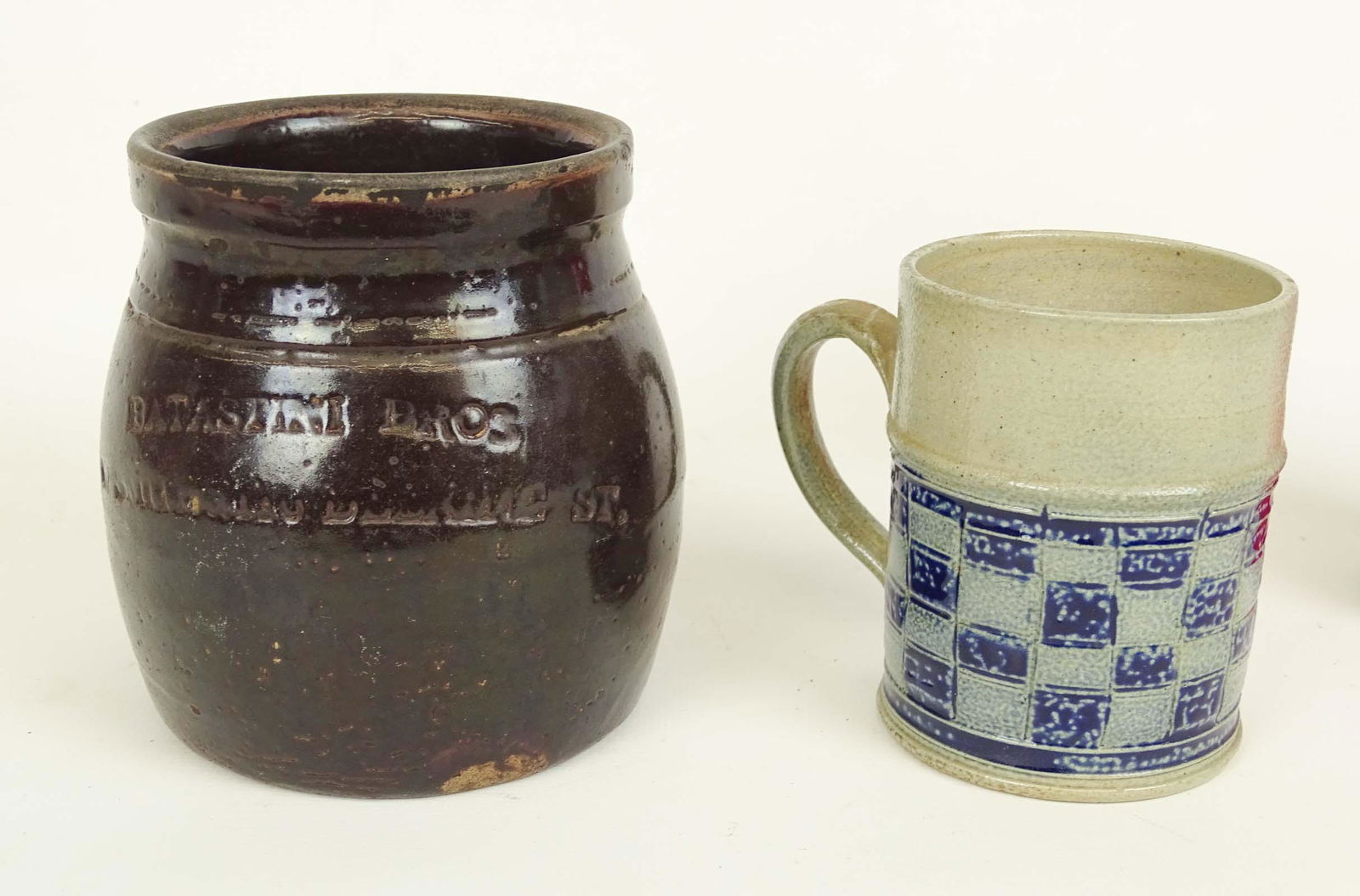 19th c. Stoneware Lot (1 of 7)