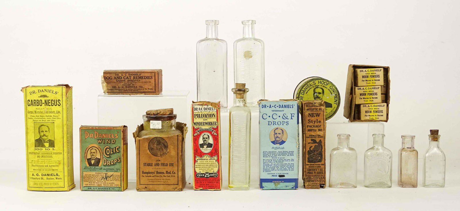 Early Advertising Bottles (1 of 8)