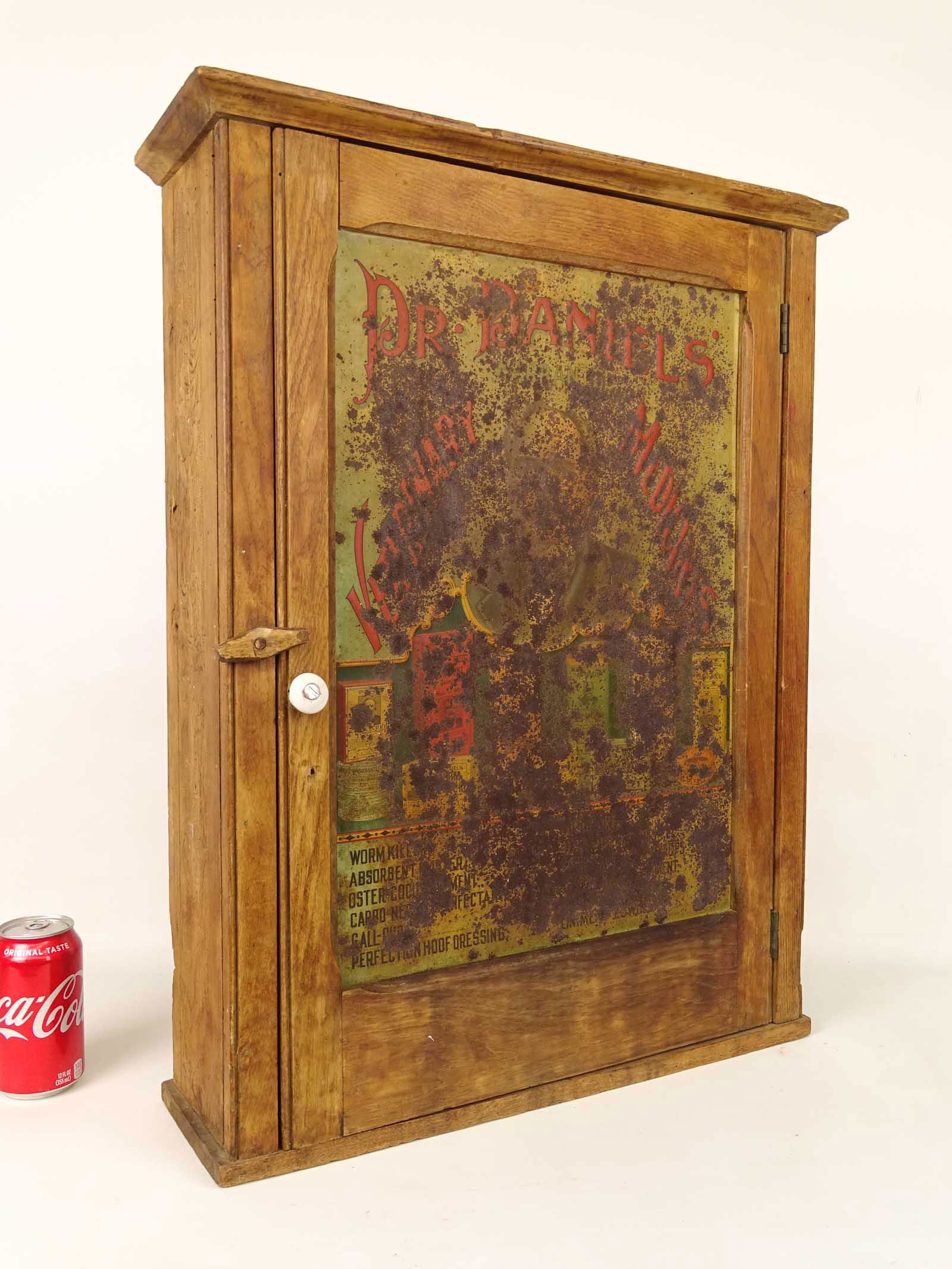 19th c. Advertising Cabinet (1 of 8)
