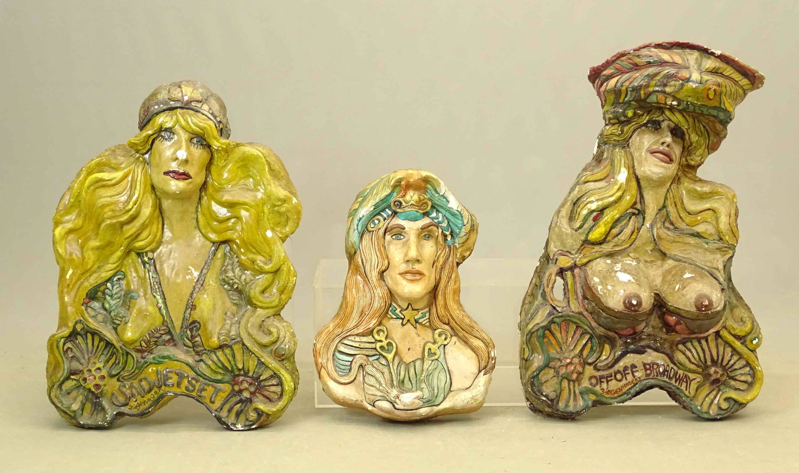 Set of Folk Art Sculptures (1 of 14)