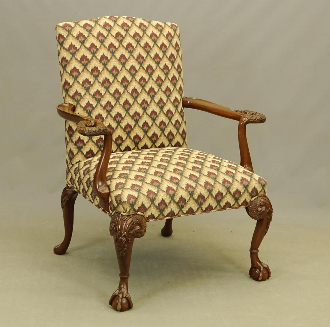Chippendale Style Armchair (1 of 5)