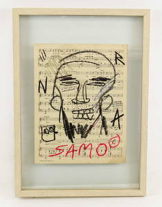 Attributed to Jean-Michel Basquiat (1960-1988)