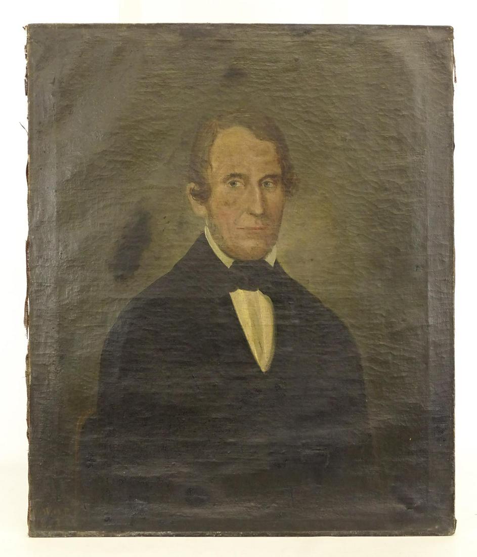 Painting, 19th c. Portrait of a Gentleman (1 of 7)