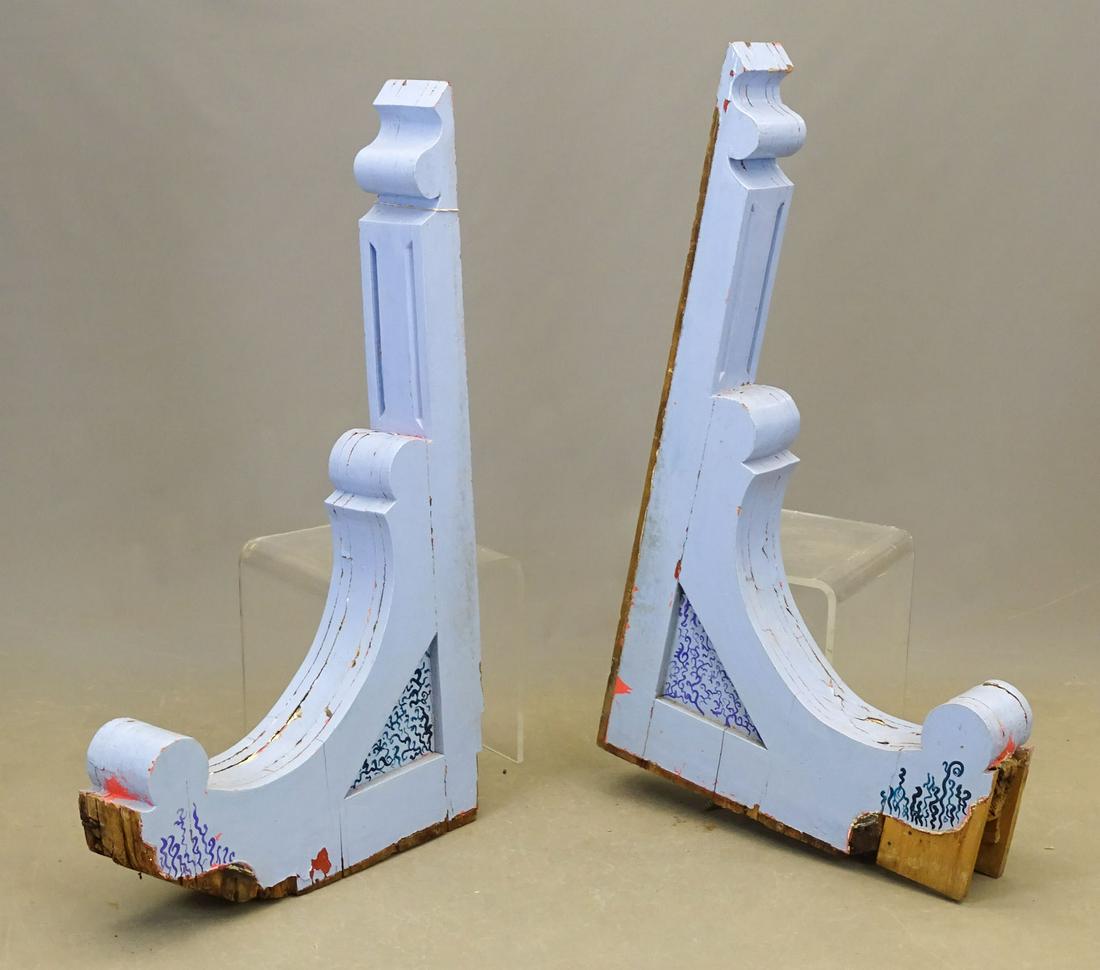Pair 19th c. Architectural Corbels (1 of 6)