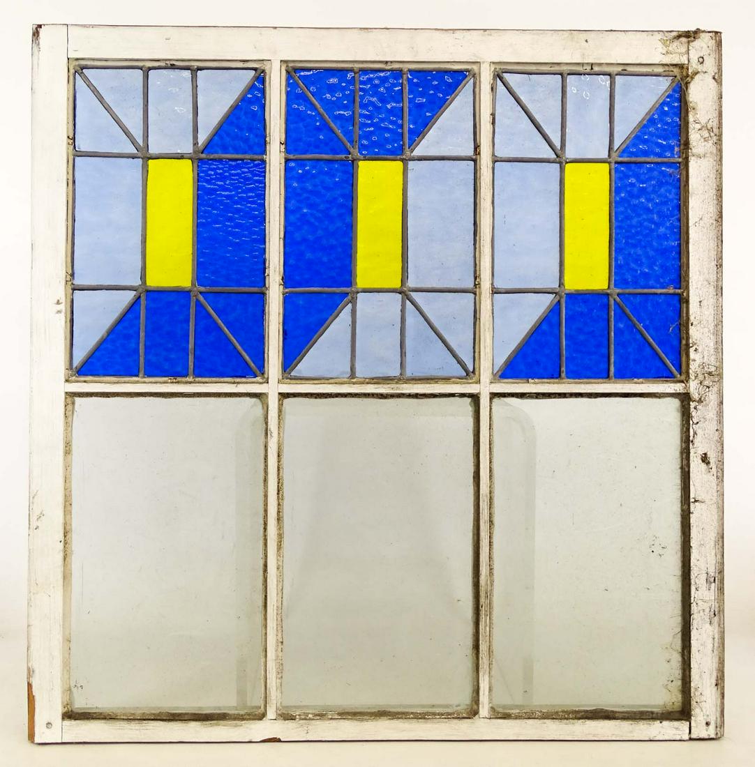 19th c. Stained Glass Window (1 of 3)