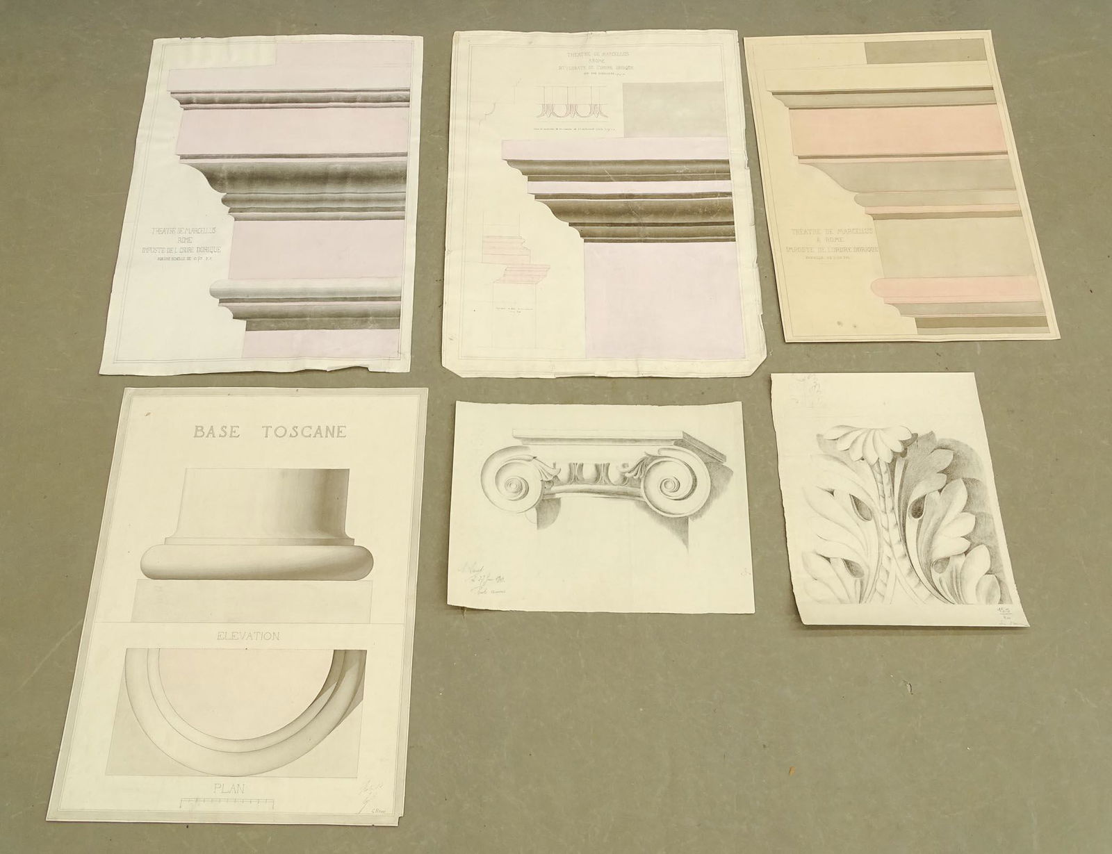 Ancient Architecture Original Studies (6) (1 of 7)