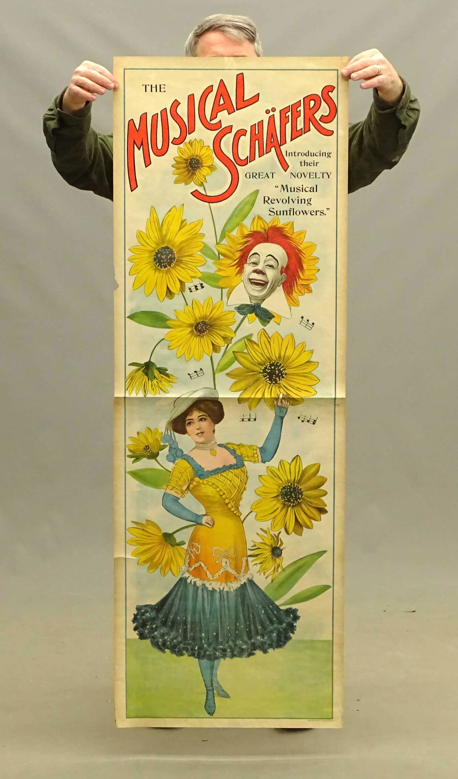 Early Poster "THE MUSICAL SCHAFERS" (1 of 5)