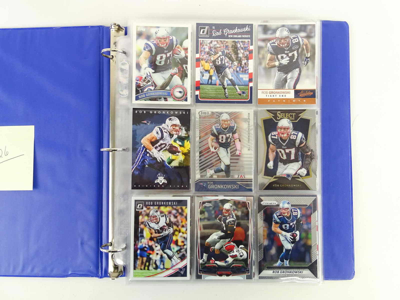 Rob Gronkowski Football Cards (1 of 14)