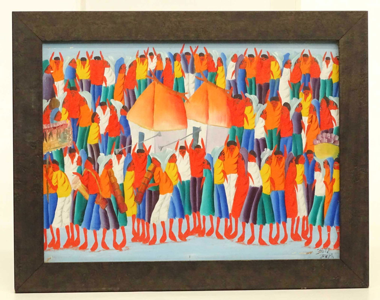 South American School, Embraced Figures (1 of 3)