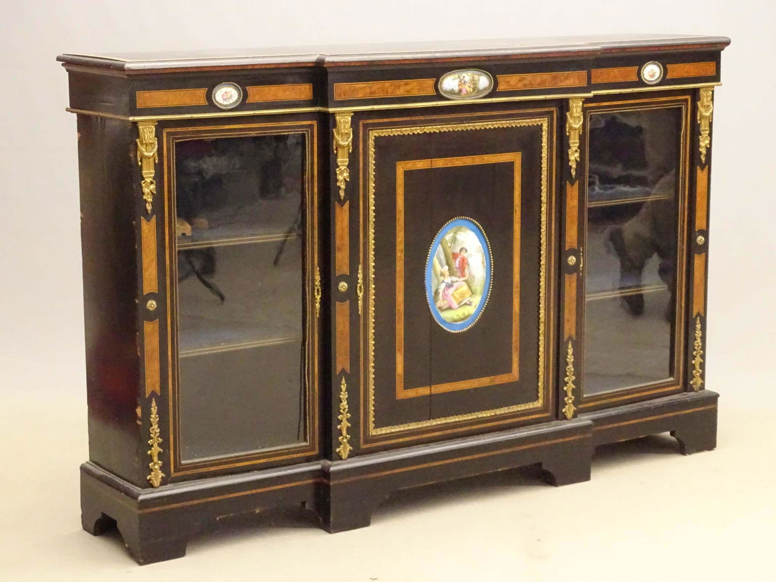 19th c. Ebonized Sideboard (1 of 7)