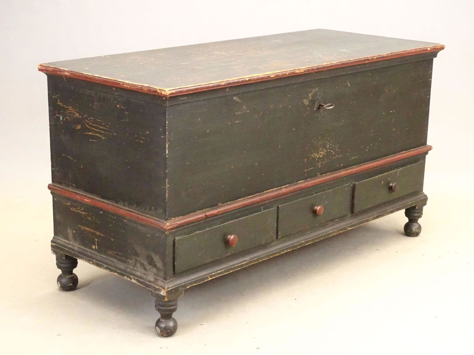 19th c. Blanket Box (1 of 12)