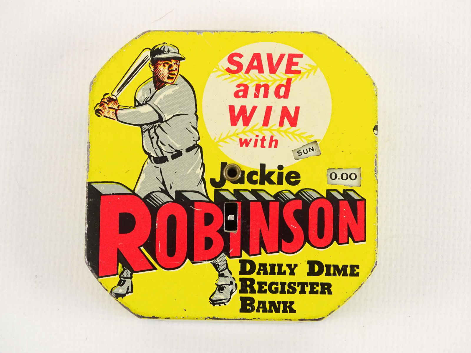 Jackie Robinson Dime Register Bank (1 of 3)
