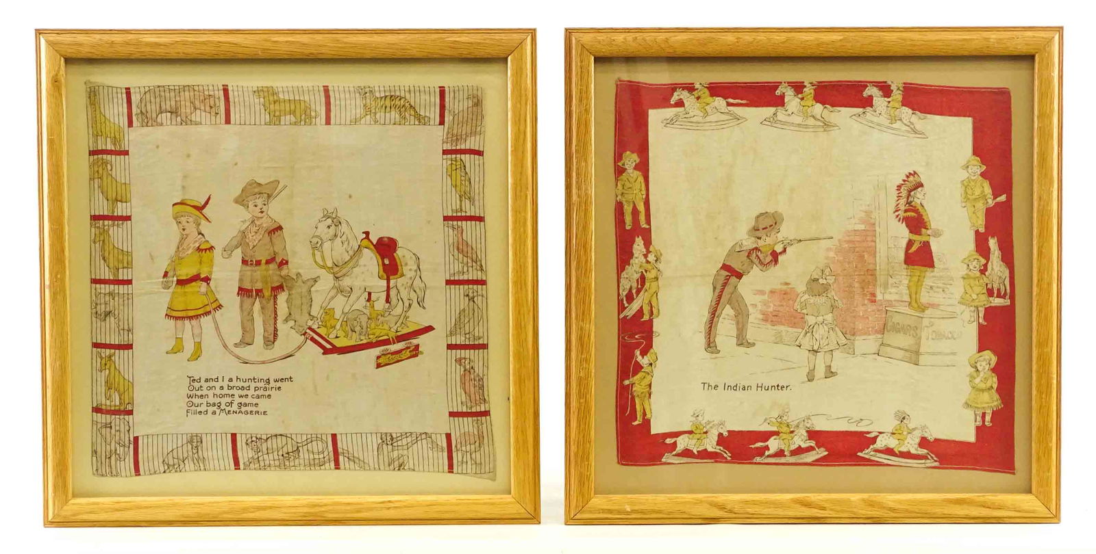Early Framed Handkerchiefs (1 of 4)