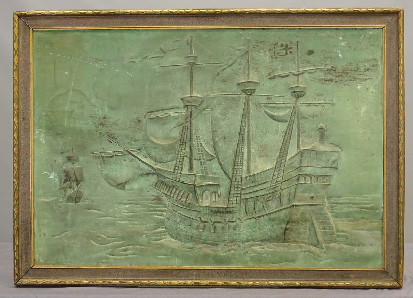 Vintage Embossed Copper Artwork (1 of 6)