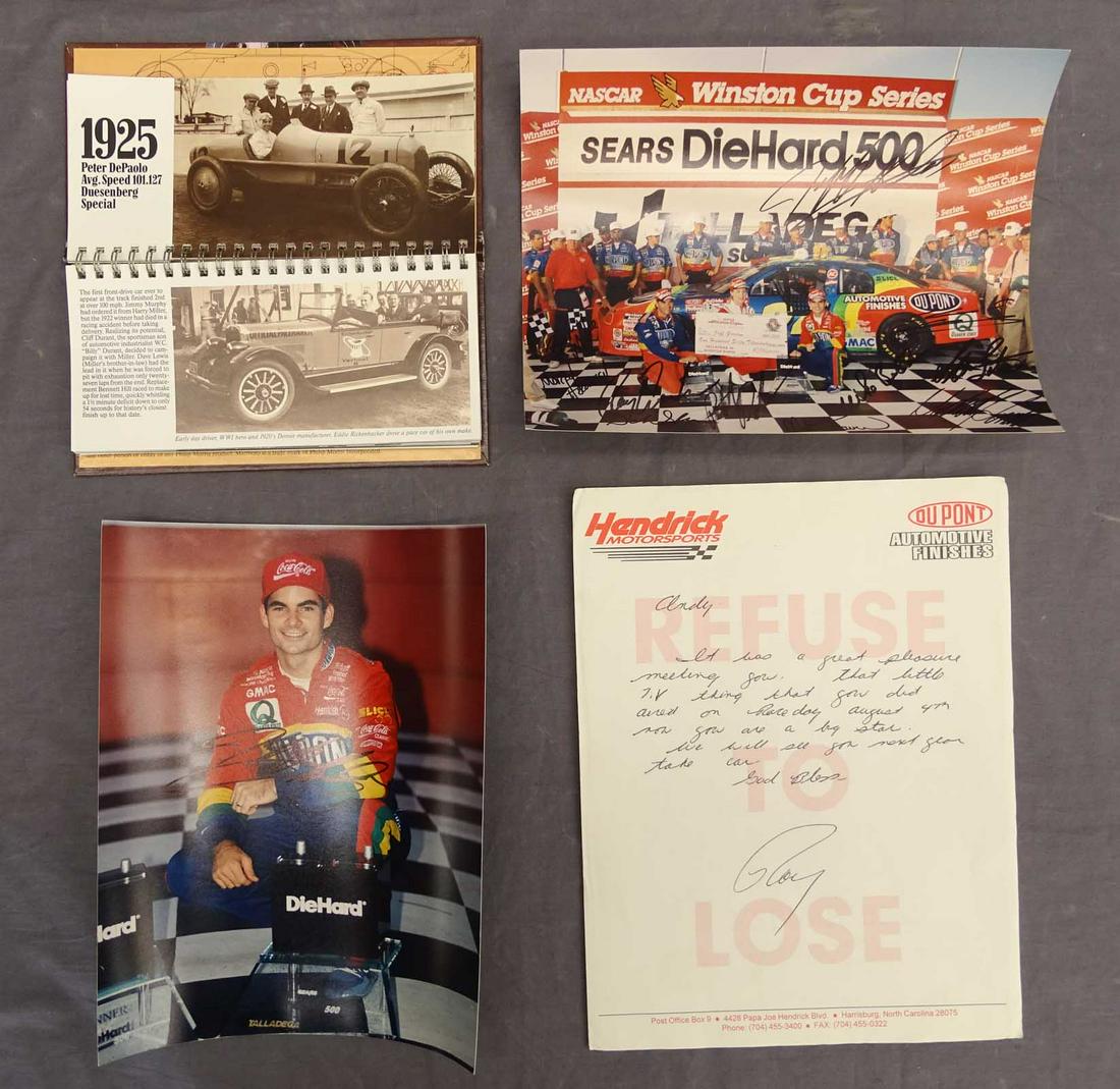 Jeff Gordon Autographed Photograph (1 of 5)