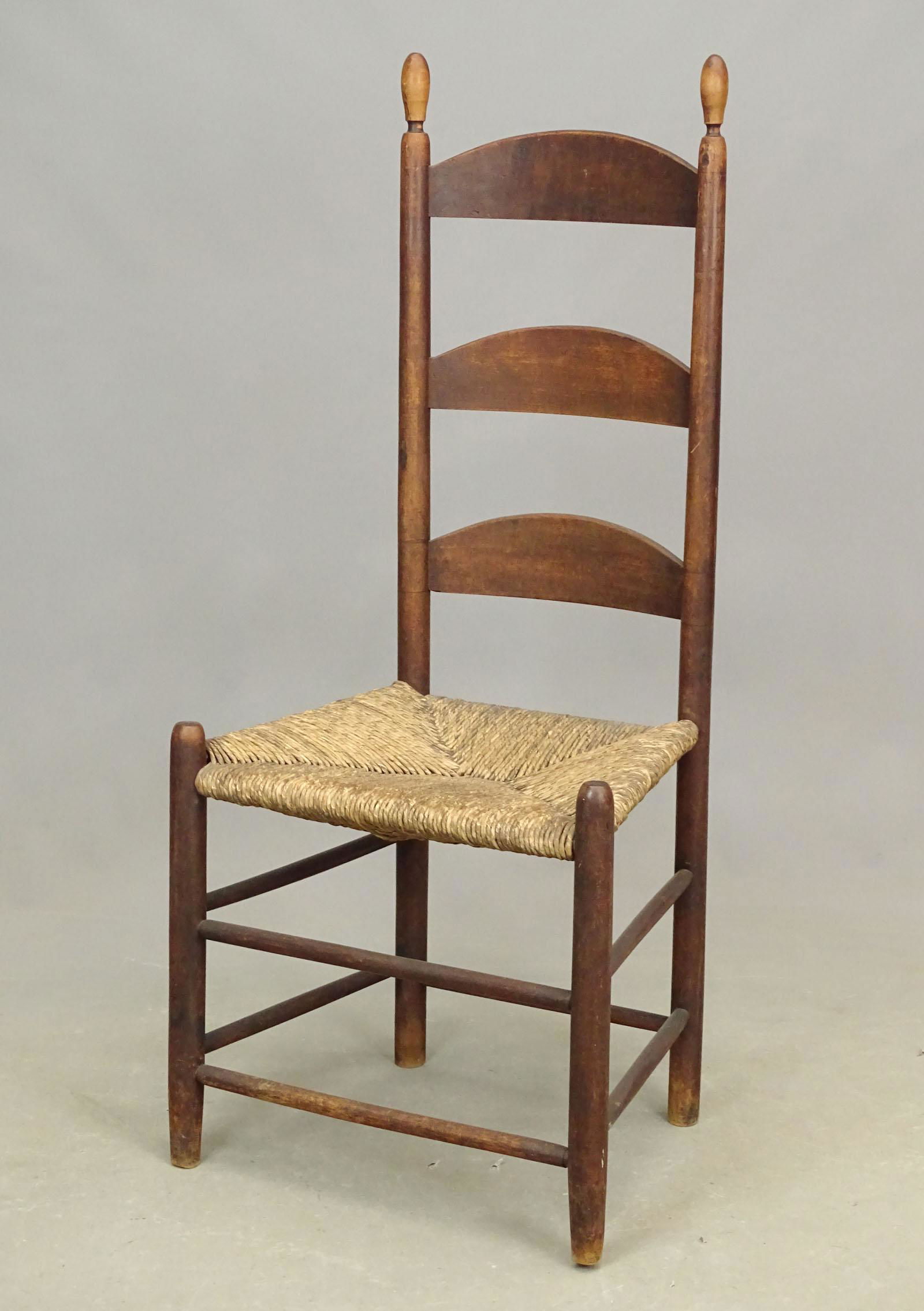 19th c. Enfield Shaker Chair (1 of 3)