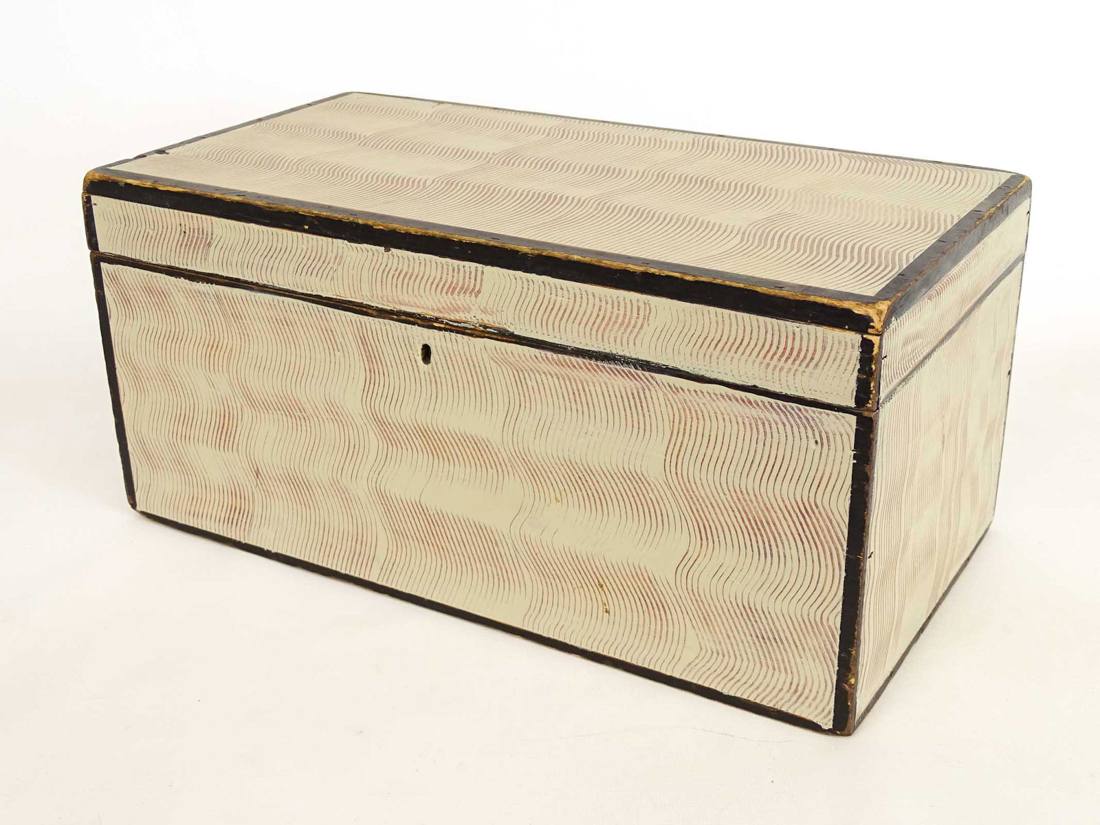 19th c. Painted Document Box (1 of 4)