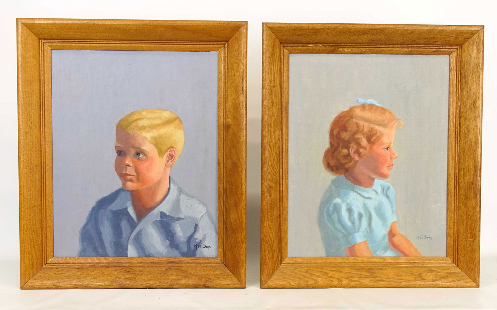 American School, Pair of Portraits (1 of 7)