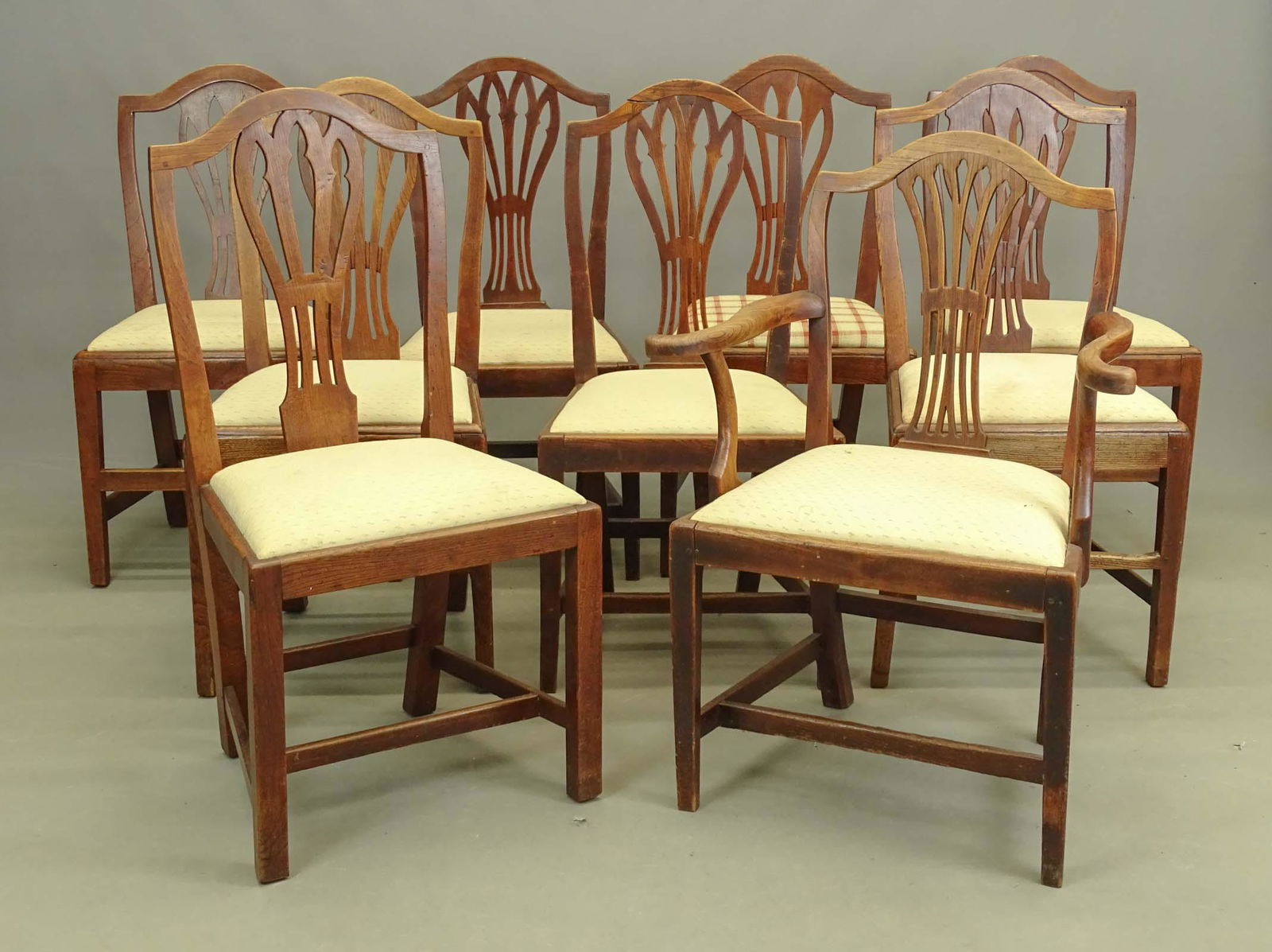 Set of Hepplewhite Chairs (1 of 7)