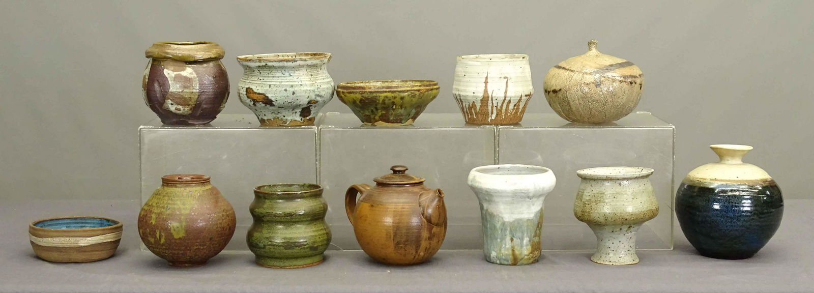 Lot of 1960's Studio Pottery (1 of 20)