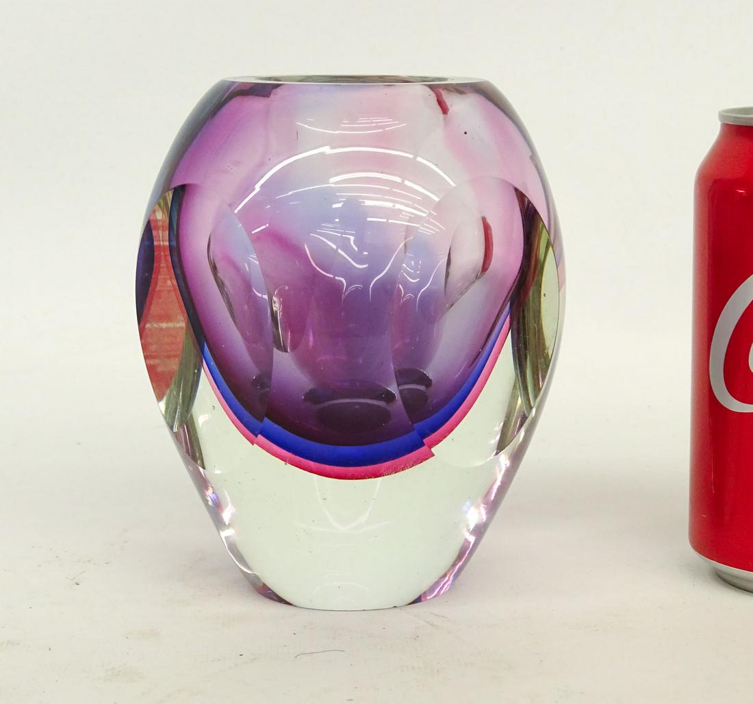 Luigi Onesto Murano Sommerso Vase (1 of 2)