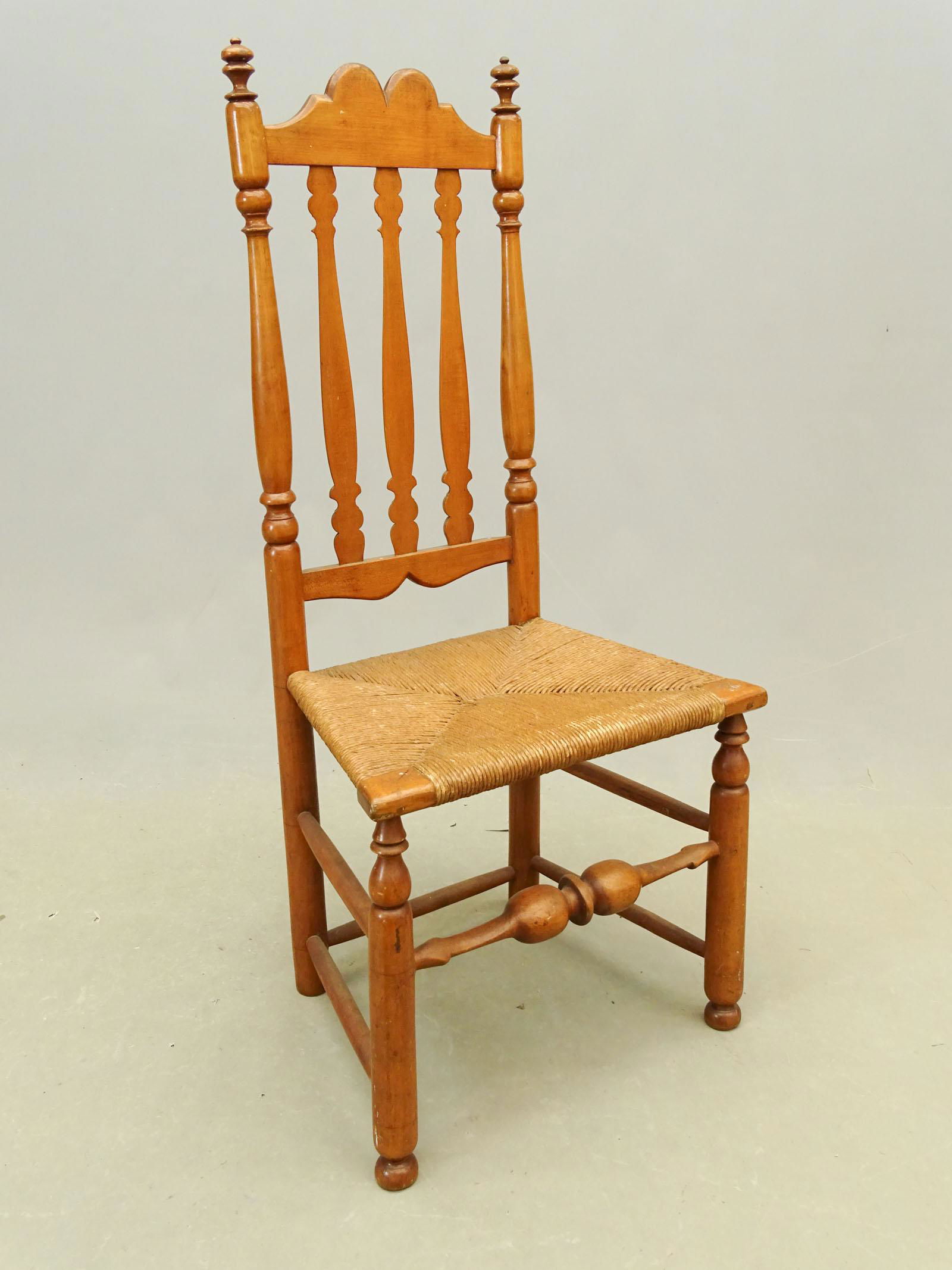 18th c. Banister Back Chair (1 of 3)