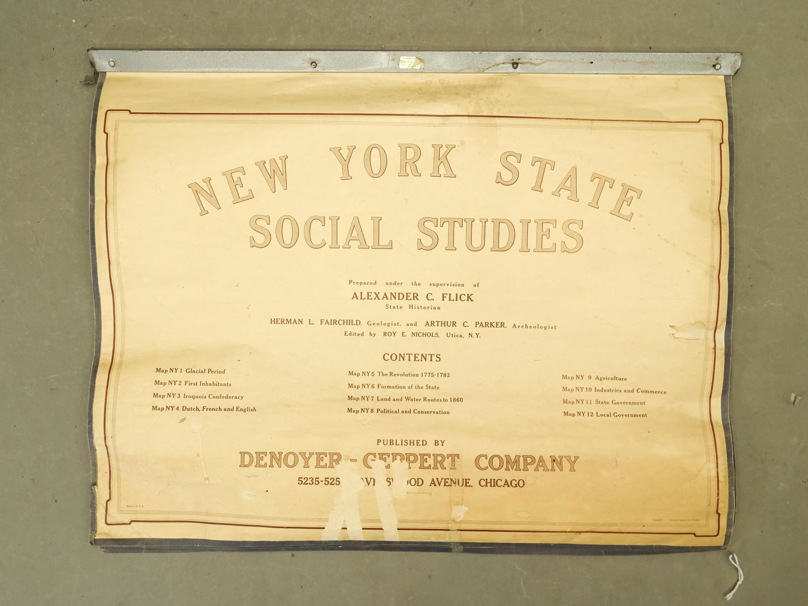 Vintage School Maps (1 of 5)