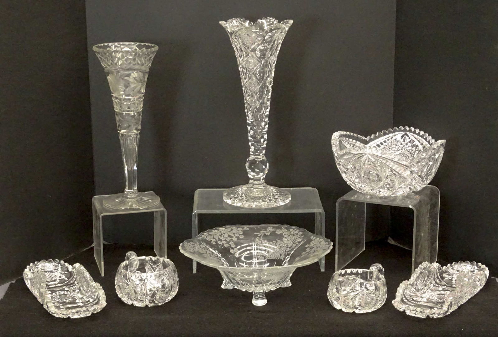 Cut & Clear Glass Lot (1 of 5)