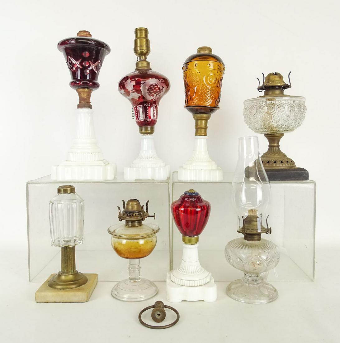 Oil Lamp Lot (1 of 5)