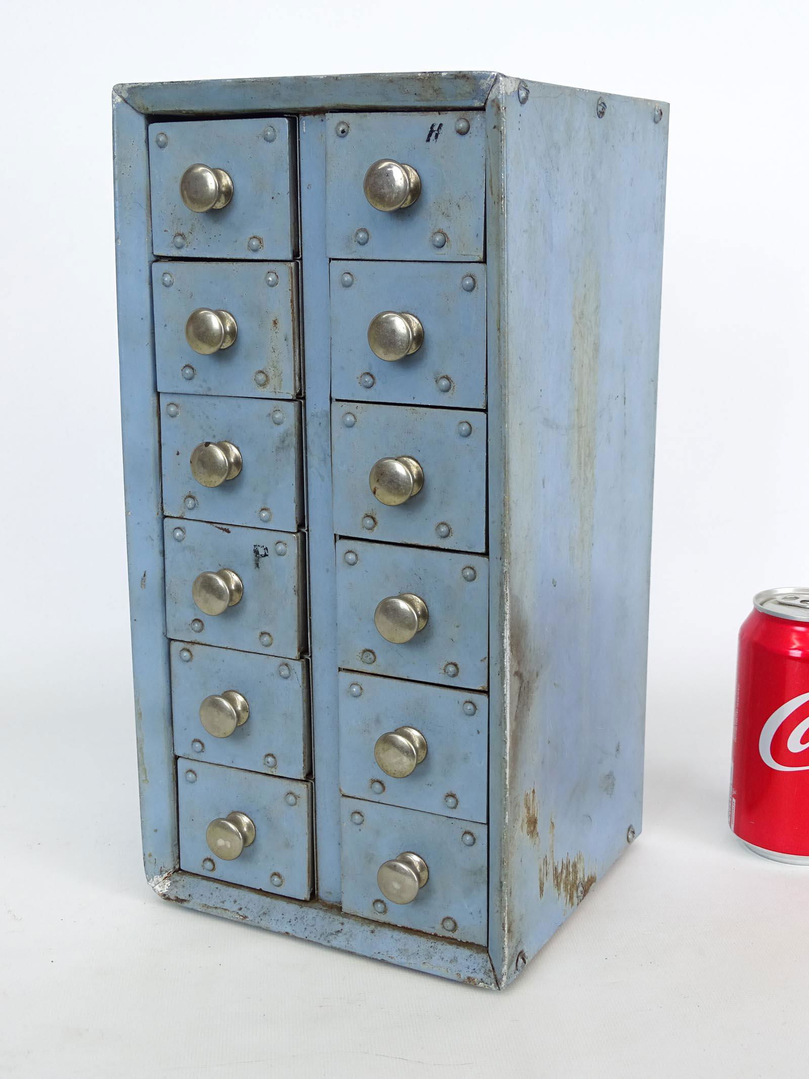 Vintage Metal Multi-Drawer Cabinet (1 of 4)