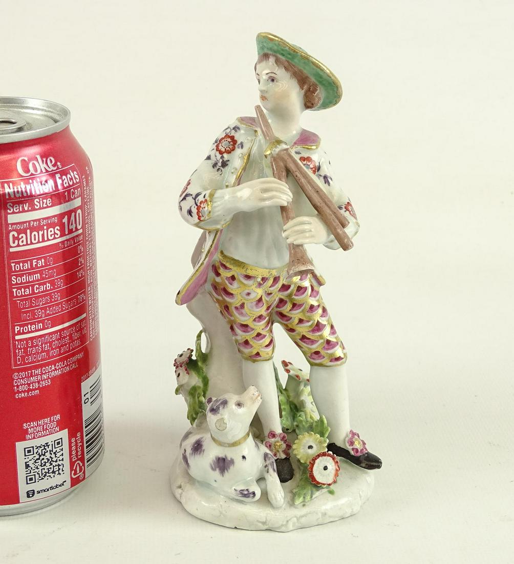 Antique Porcelain Figurine Shepherd (1 of 6)