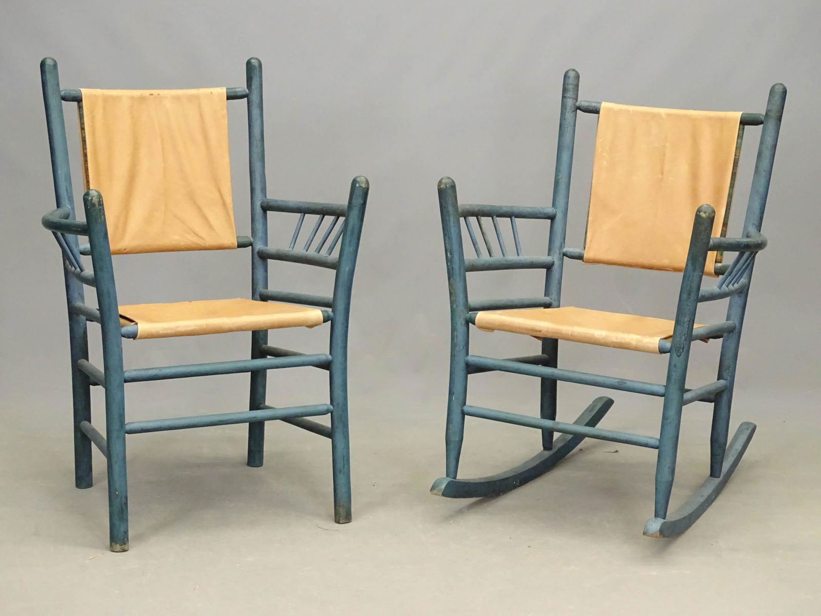 Pair Adirondack Chairs (1 of 5)