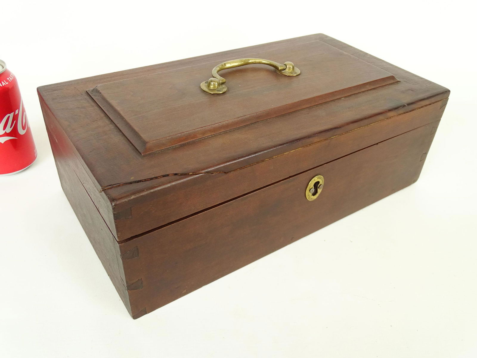 19th c. Mahogany Box (1 of 5)