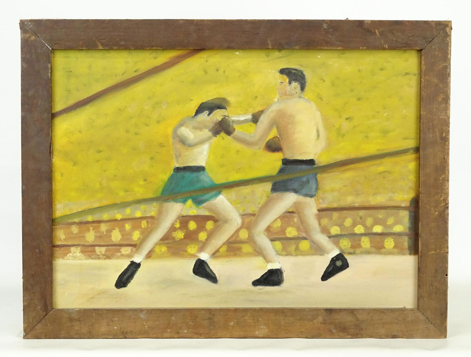 American School, Boxing Subject (1 of 2)