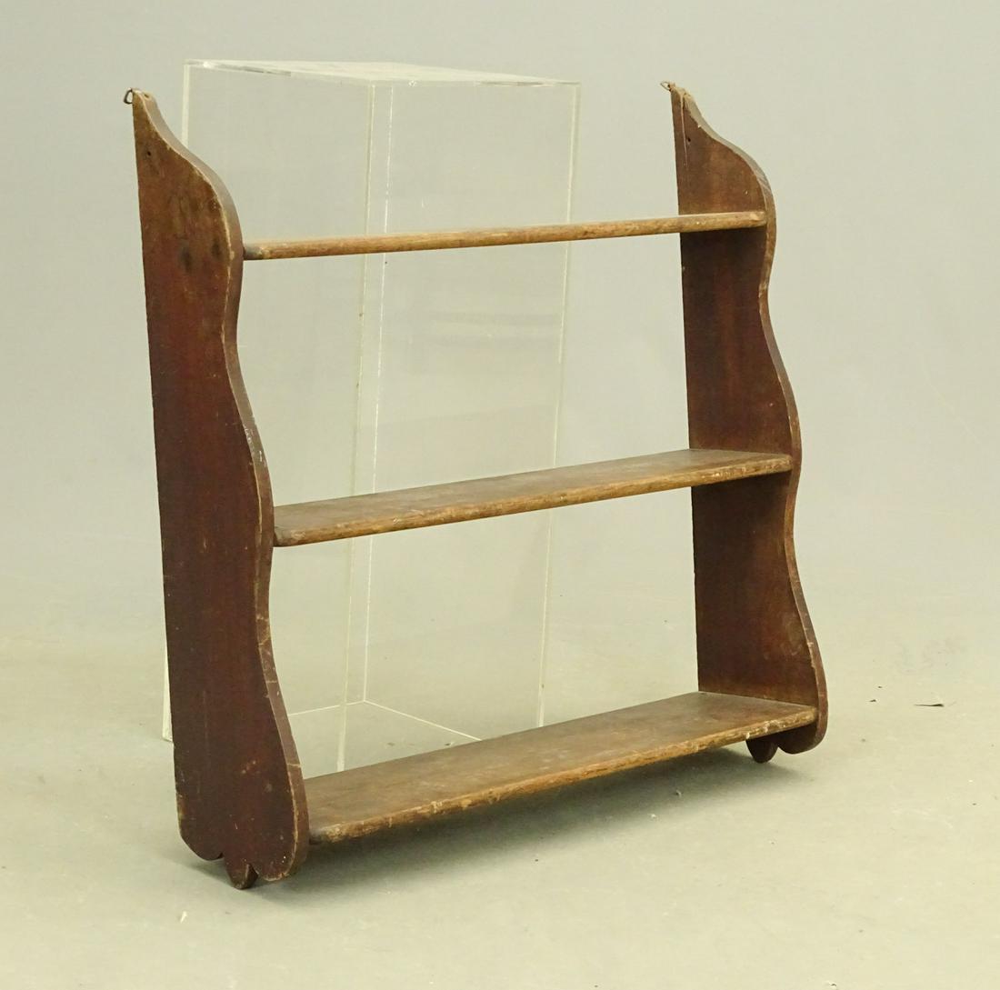 19th c. Walnut Shelf (1 of 4)