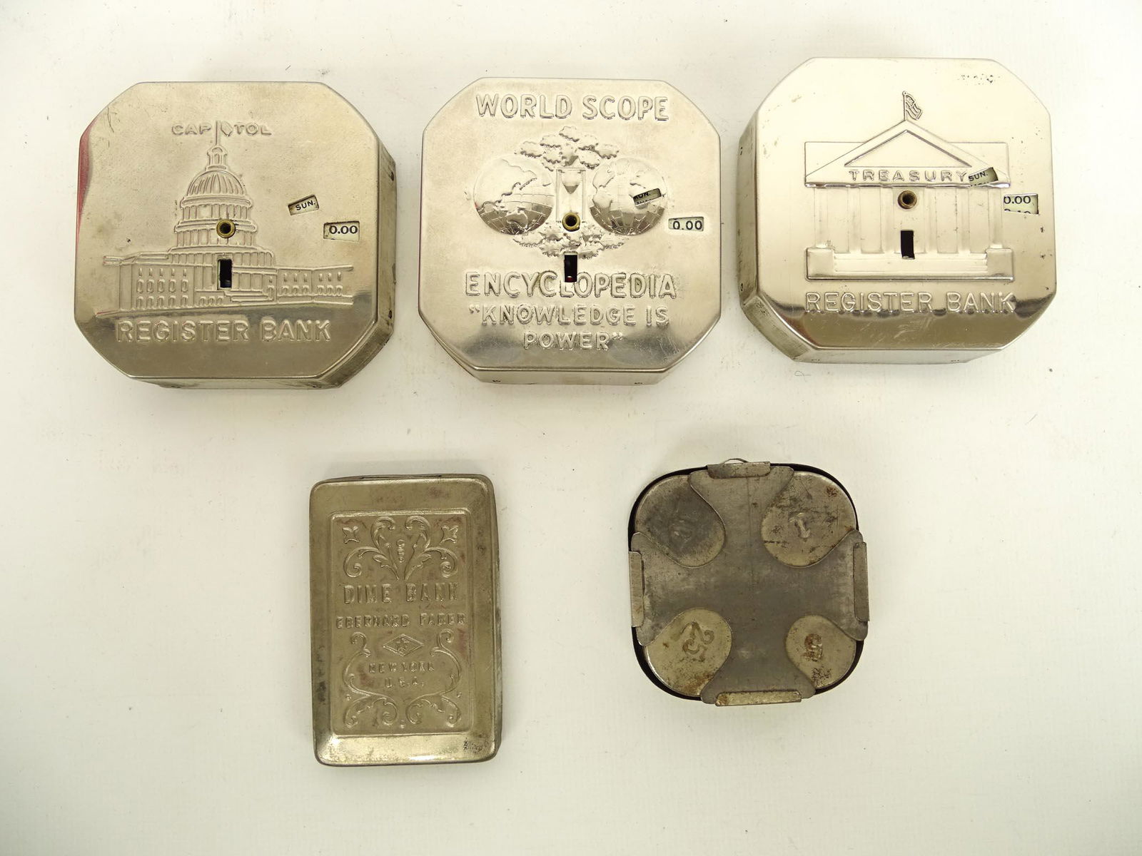 Dime Register Banks (1 of 6)