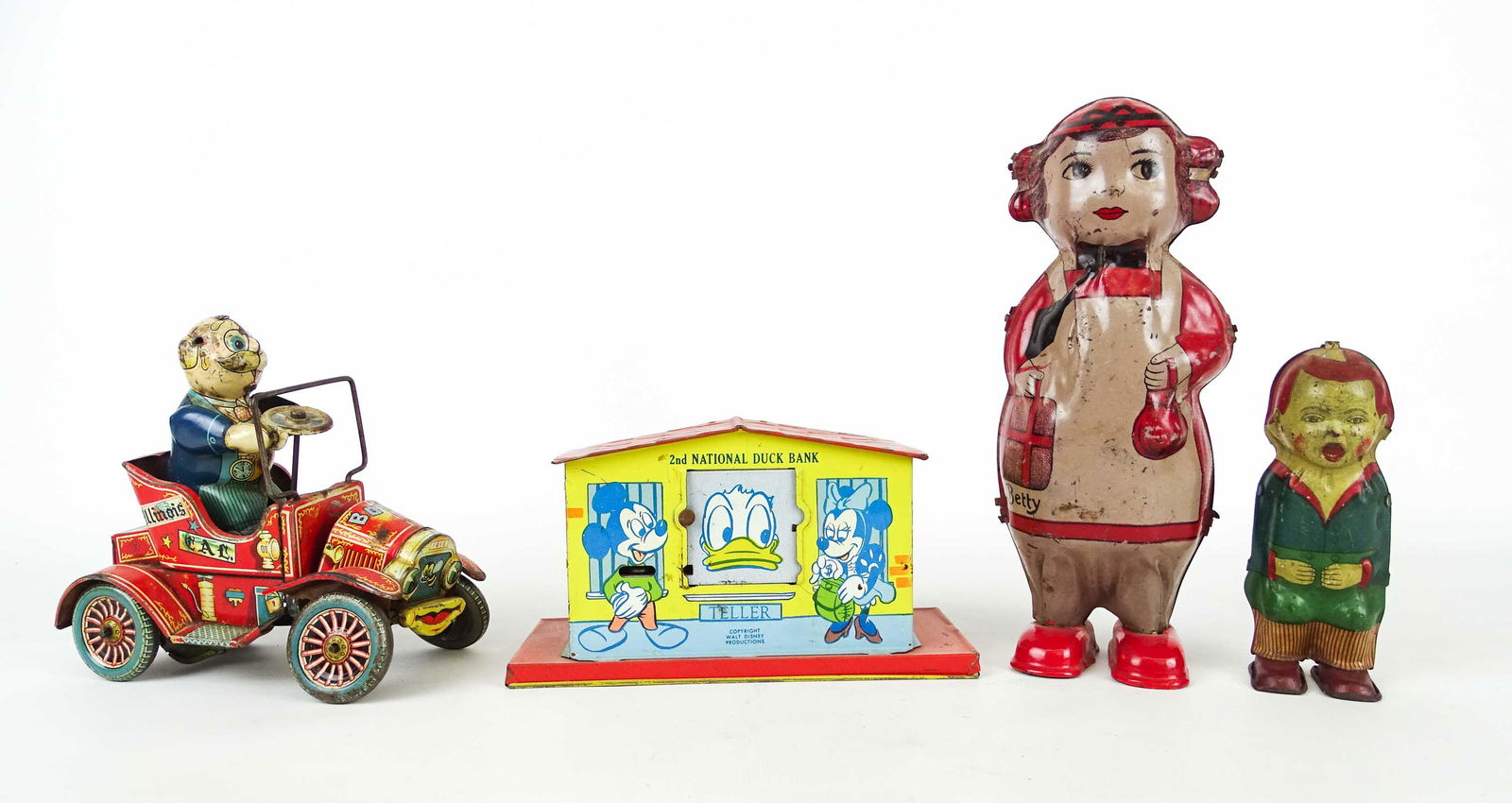 Tin Litho Toy Lot (1 of 14)