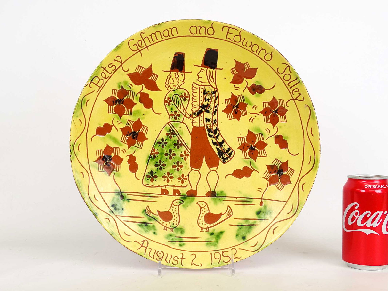 Lester Breininger Redware Charger (1 of 5)