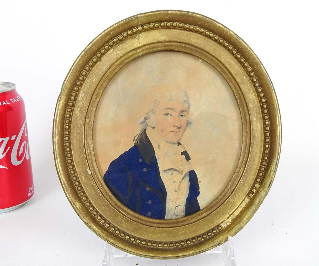 Portrait Miniature of a Gentleman (1 of 3)