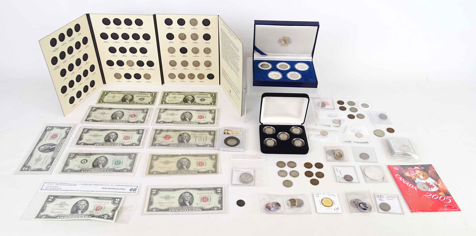 Coin & Paper Money Lot (1 of 12)